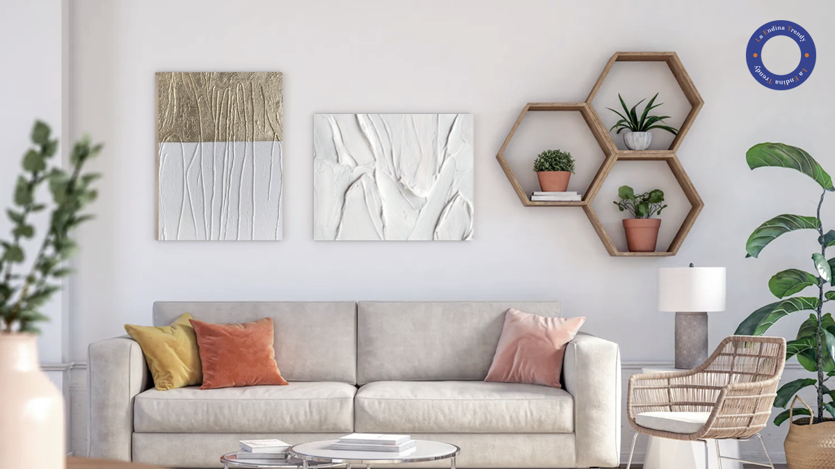 Cuadros minimalistas 3D para decorar las paredes • La Endina Trendy